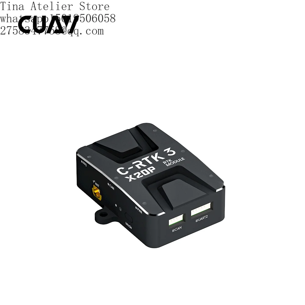 CUAV C-RTK 3 X20P GNSS Module All-Band RTK All-Constellation Coverage  X20 RM3100 G=PS for Open Source Unmanned Systems