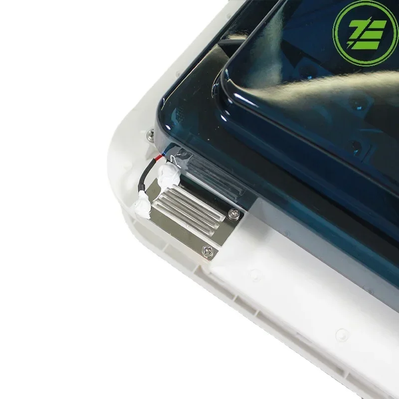 11'' CE Remote Control vents 12V RV Fan with LED window Vehicle Ventilating Fan Motorhome travel trailer Camper Van Accessories