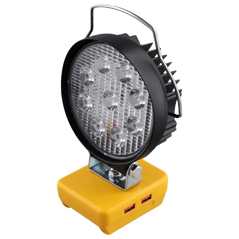 AT19-For 18V 20V Battery 4Inch 18W Work LED Light 6500K LED Outdoor Engineering Light