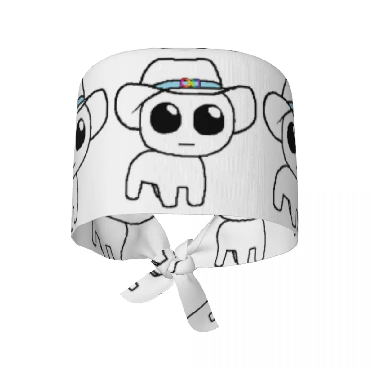 TBH Autism Creature Meme Yippee Scrub Hat Doctor Working Surgical Cap Men Women Adjustable Nursing Caps for Dentist