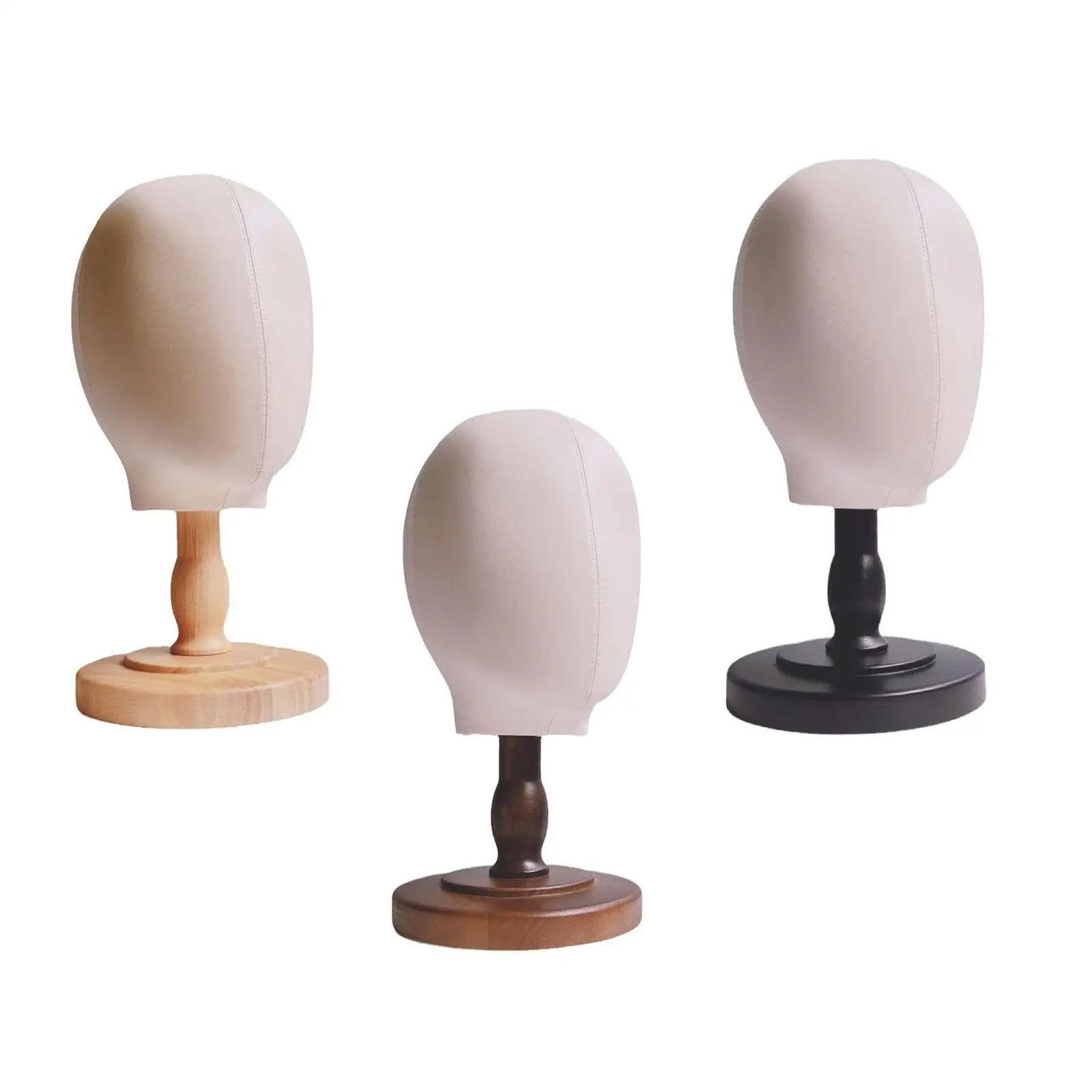 

Display Head Model for Hats And Accessories with Base for Storage
