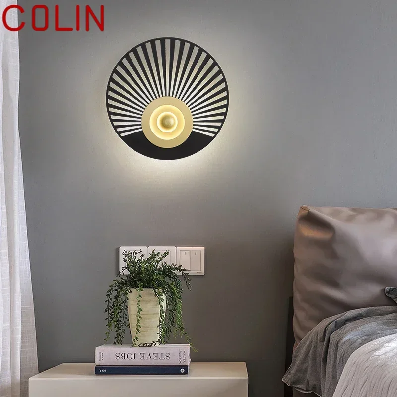 COLIN Modern Wall Lamp LED Nordic Creative Simple Interior Sconce Lights for Decor Home Living Room Bedroom Bedside