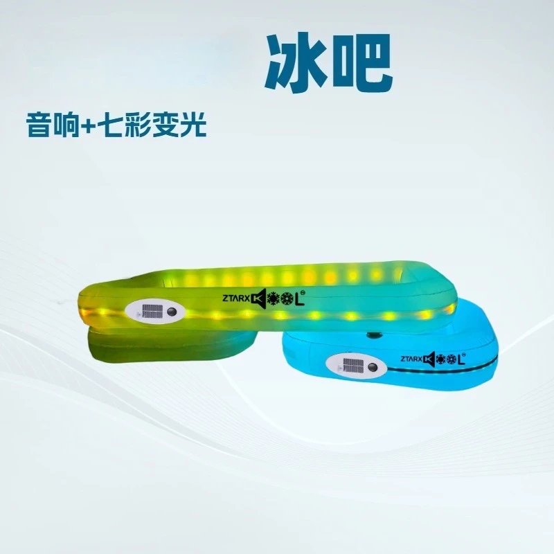 Suitable for LED Inflatable Lighting, Luminous Inflatable Pool Floating, Glowing Ice Bar, Ice Tray for Drinks & Salads