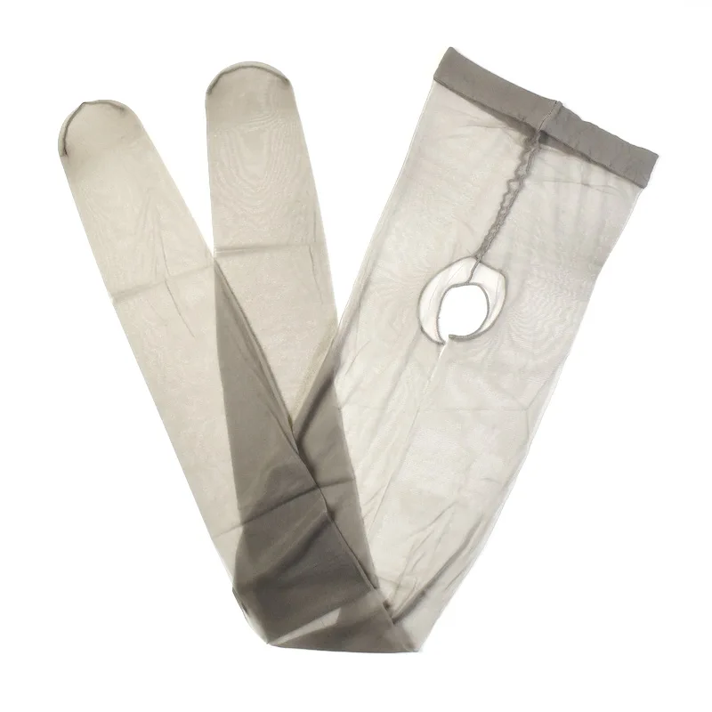 

лот 5 пар XL! Сексуальные колготки без вырезов с прозрачной талией, теневые колготки с носком, X-большие сандалии 10d