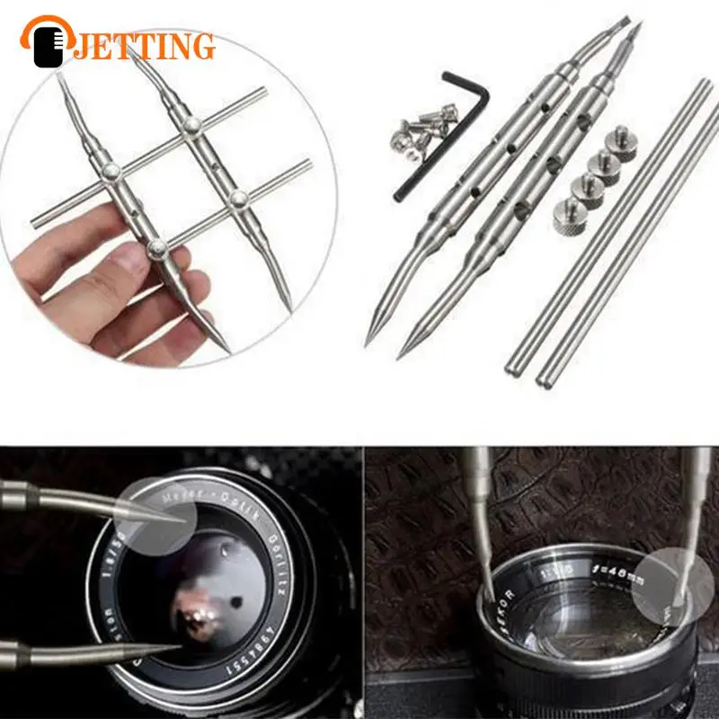 Innovative And Practical Camera Lens Repair Spanner Disassemble Wrench Open Tool Photo Studio Accessories Arc Grass Shaped Tool