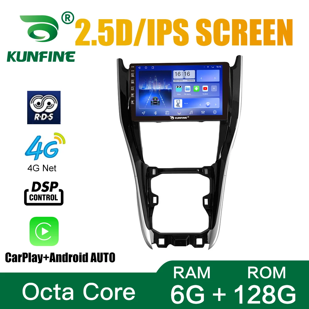 

Android 10.0 Octa Core Car DVD GPS Navigation Player Deckless Car Stereo For Toyota Harrier 2015 Radio Headunit