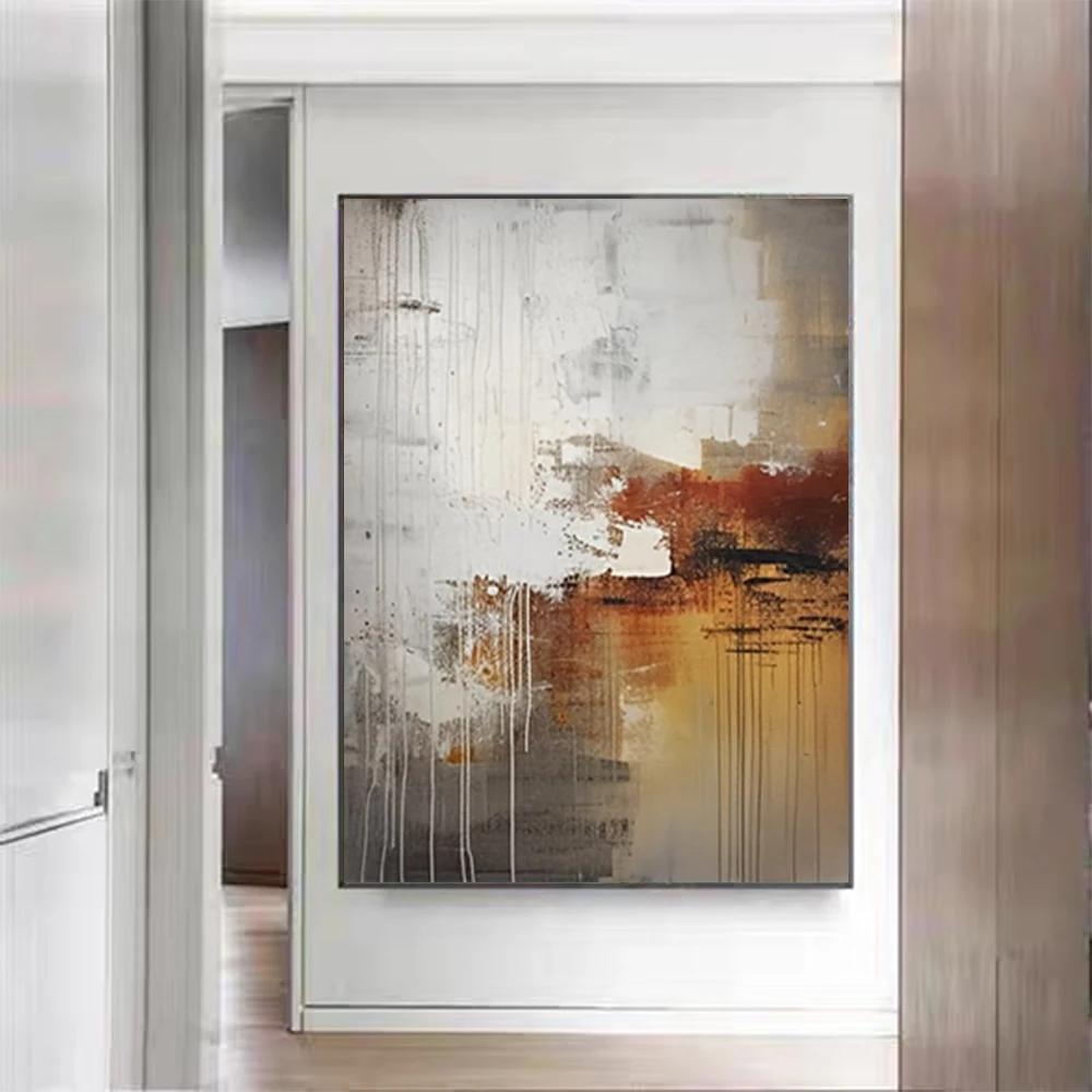 

pop Handmade oil painting on canvas Modern Bright Color abstract colorful landscape painting for Home decor Picture Wall Hotel