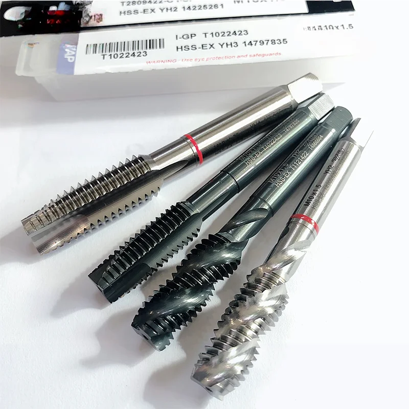 Kprea YG-1 HSS-EX Taps High Quality Original T1121 T2809 M1.4  M1.6 M2 M2.5 M3 M4 M5 M6 M8 M10 Made in Korea Combo spiral Tap