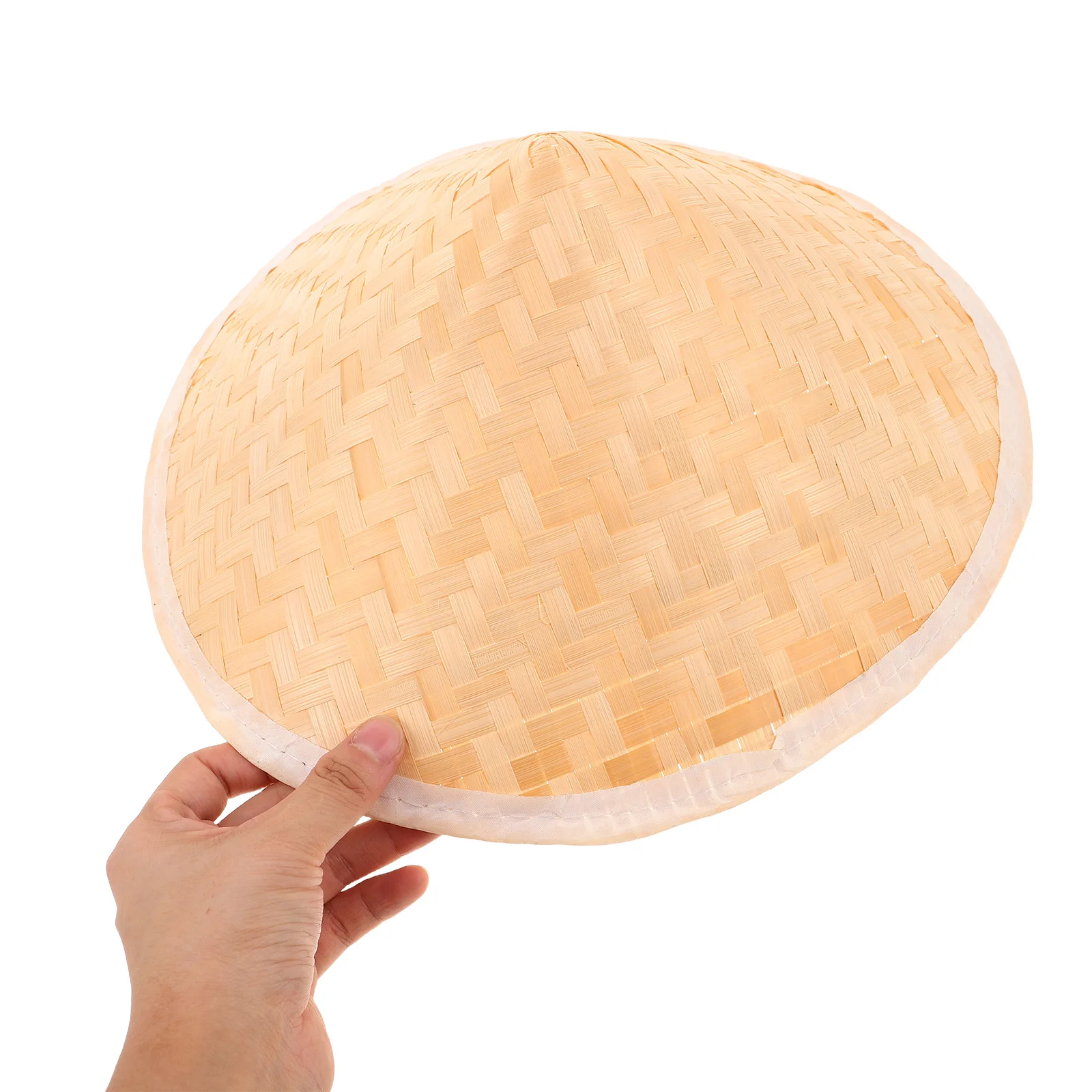 3 قطعة الأطفال الخيزران المخروطية اليدوية Diy بها بنفسك اللوحة القش قبعة خفيفة الوزن الآسيوية مزارع قبعة الشمس للمشي الصيد حديقة-