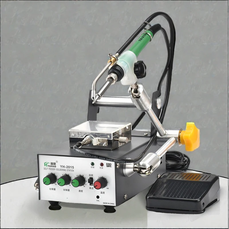 YH2015B Soldering Machine High-power Foot-operated Tin Soldering Iron  Tin Constant Temperature Soldering Station