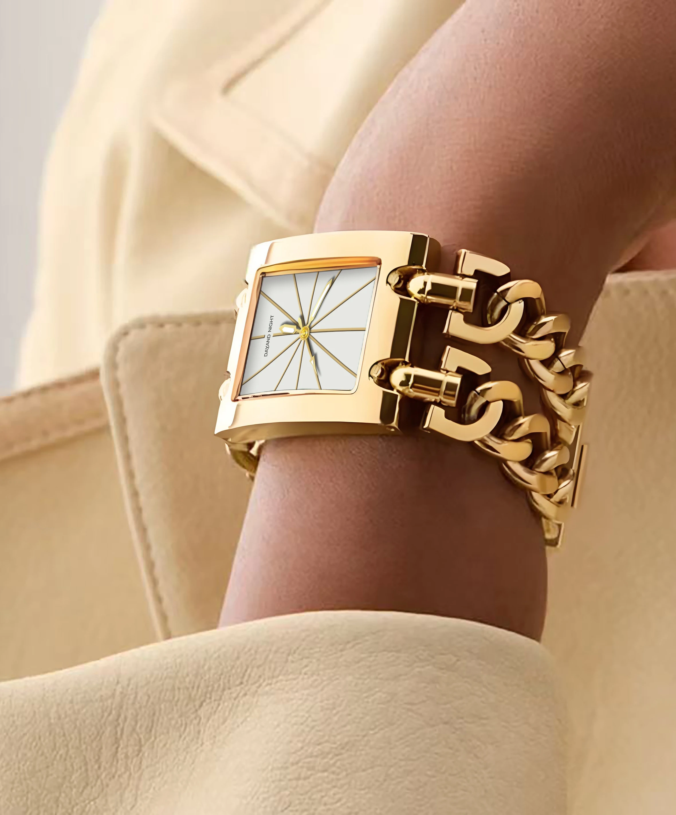 

Luxurious Ladies' Quartz Watch with Arabian-Style Retro Bracelet