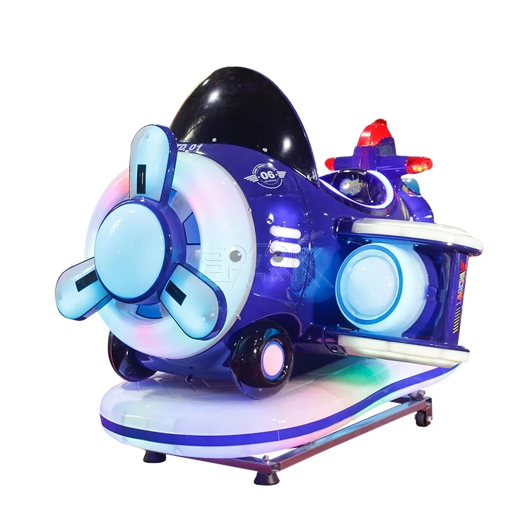 

Shaking Machine Coin Game Operated Amusement Park Kiddie Ride Swing Rocking Coin Machine