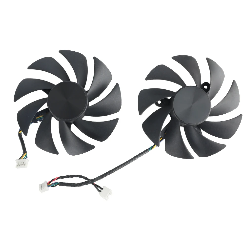 87mm DIY Cooling Fan 4pin PLA09215B12H Replacement For DELL RTX 3070 3080 3090 Graphics Card Fan with Case