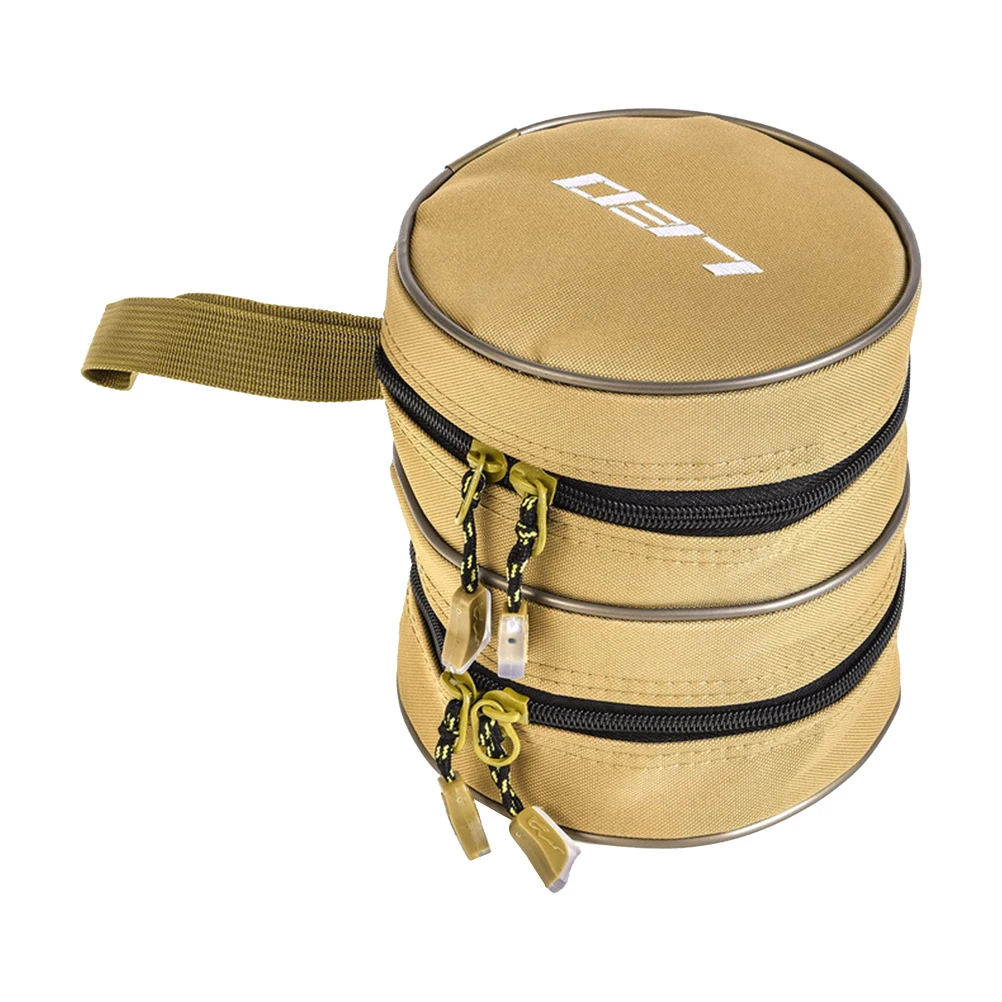 

Wheel Bag Shockproof Protective Pouch For Outdoor Fishing Kits Storage Bag With Portable Design For Fishing Accessories