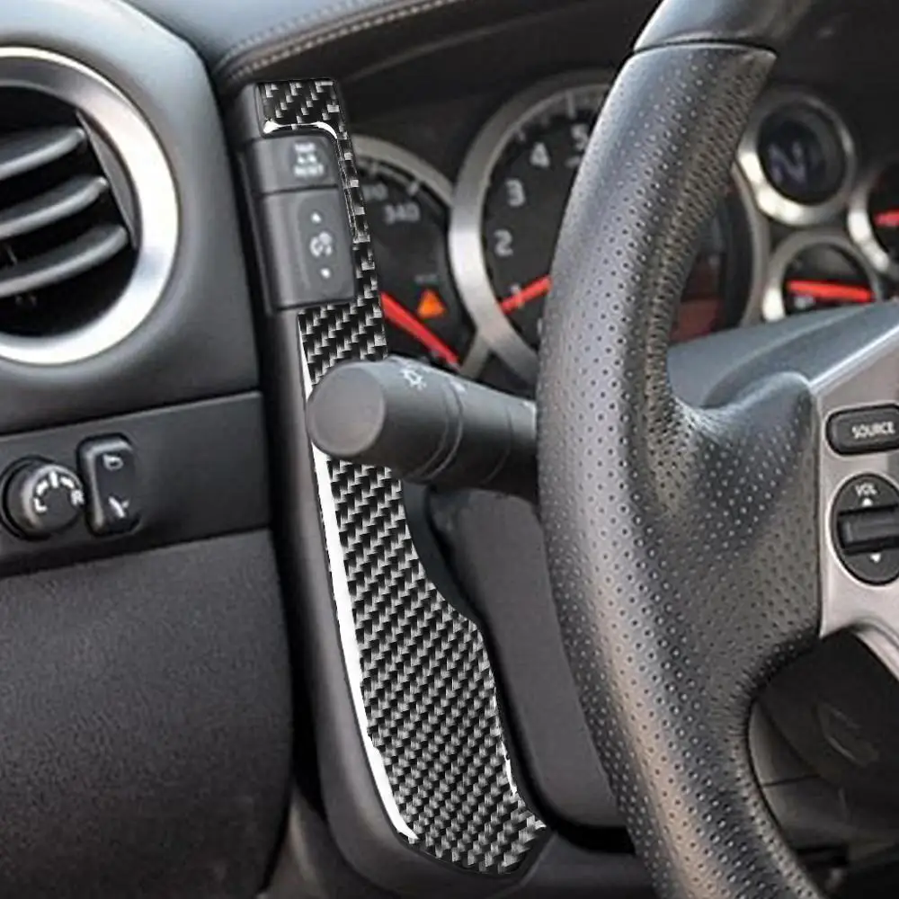 For Nissan GTR R35 2008-2016 Carbon Fiber Speedometer Instrument Surround Panel Trim Strips Car Interior Accessories Sticker 3