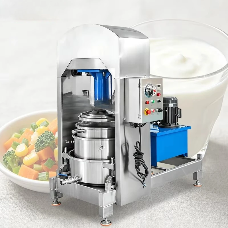 Maikang Industrial Grade Hygienic Stainless Steel Hydraulic Cold Press Machine Herbal Ginger Garlic Turmeric Juice Extraction