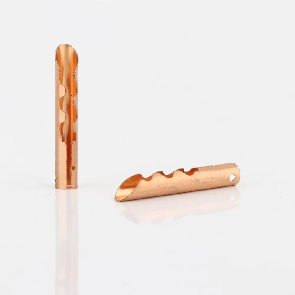 8Pcs CMC High Quality Gold Sliver Copper Audio BFA Z-Type 4mm Banana Plug Speaker Cable Connector