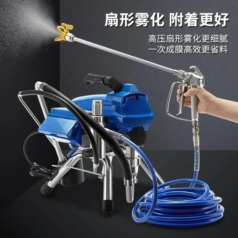 ZT-595 110V Spray Latex Paint Airless Spraying Machine Exterior Wall Paint Small High Power Multifunctional Electric Sprayer