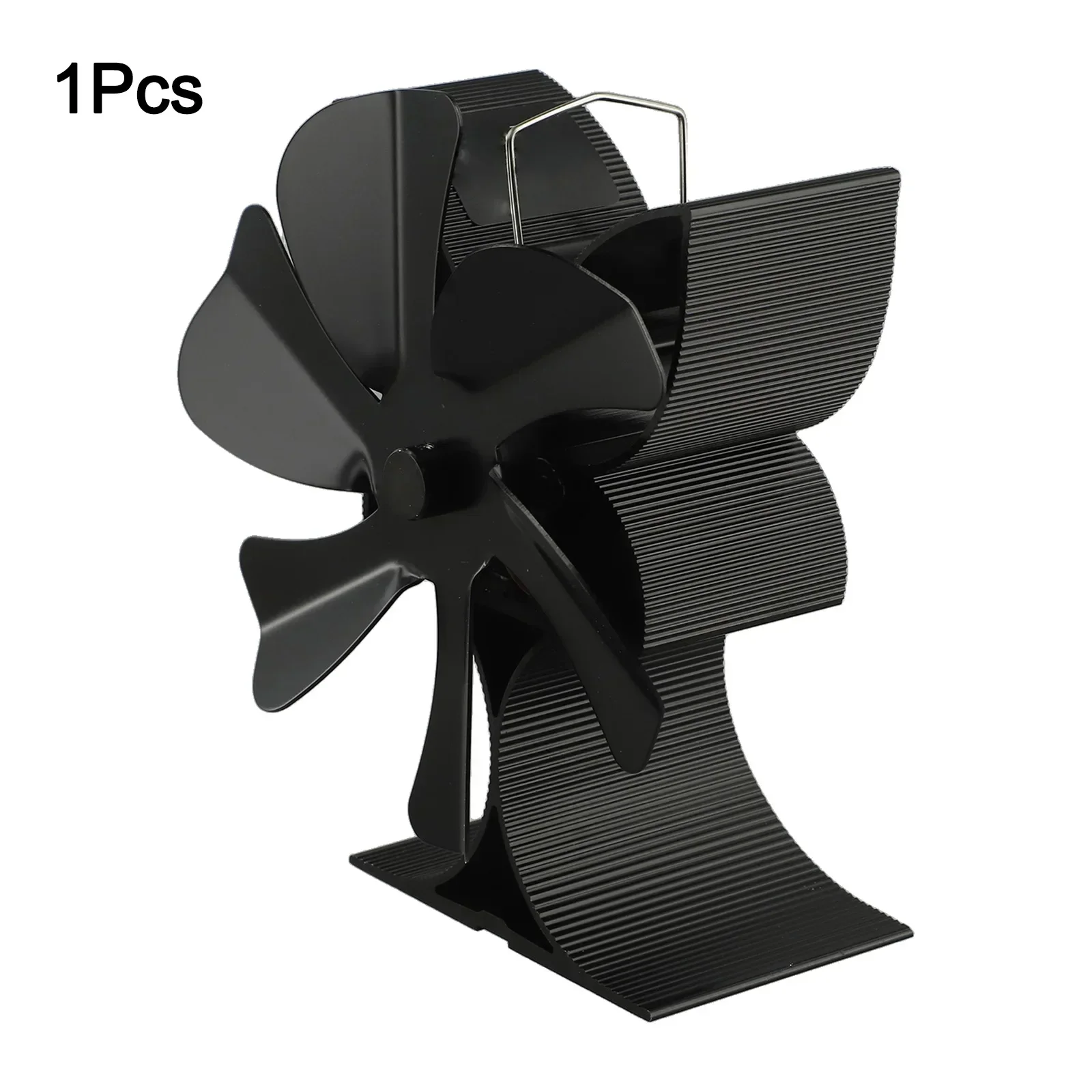 

6-лопастной вентилятор Вентилятор для камина Раствор для нагрева Высокоэффективная циркуляция воздуха Улучшенный расход горячего воздуха Экологичный вентилятор