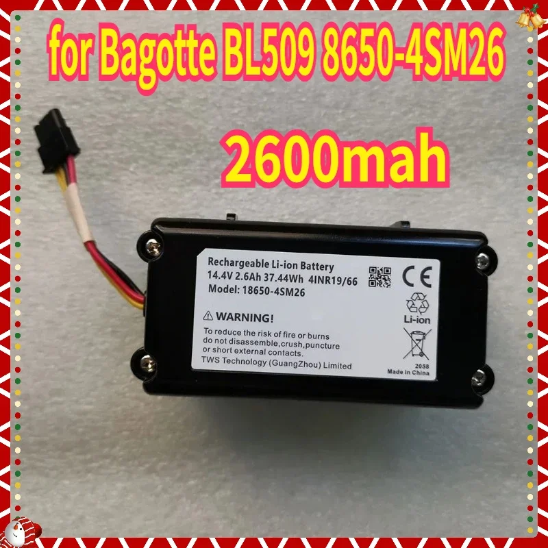 SWZY New 2600mah rechargeable battery for Bagotte BL509 Battery Packs