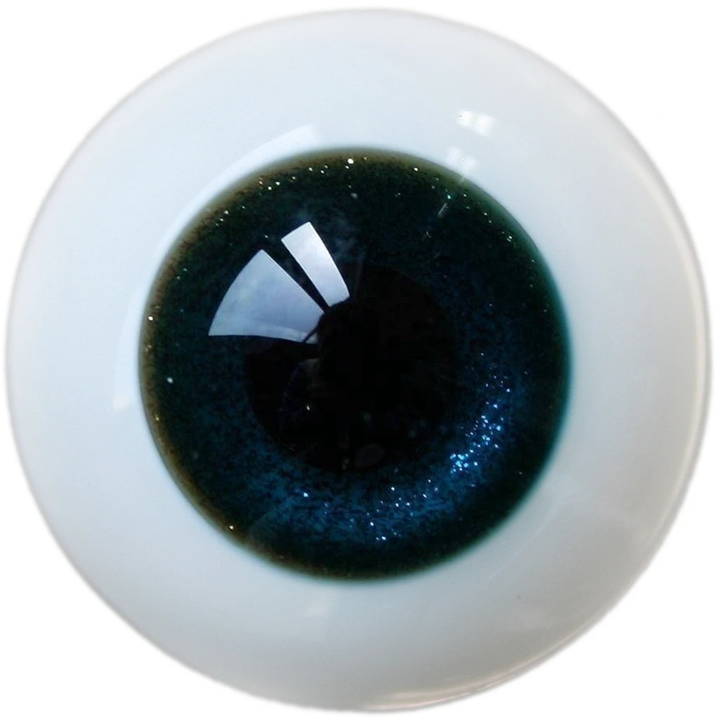 [wamami] 6mm 8mm 10mm 12mm 14mm 16mm 18mm 20mm 22mm 24mm Black Glass Eyes Eyeball BJD Doll Dollfie Reborn Making Crafts