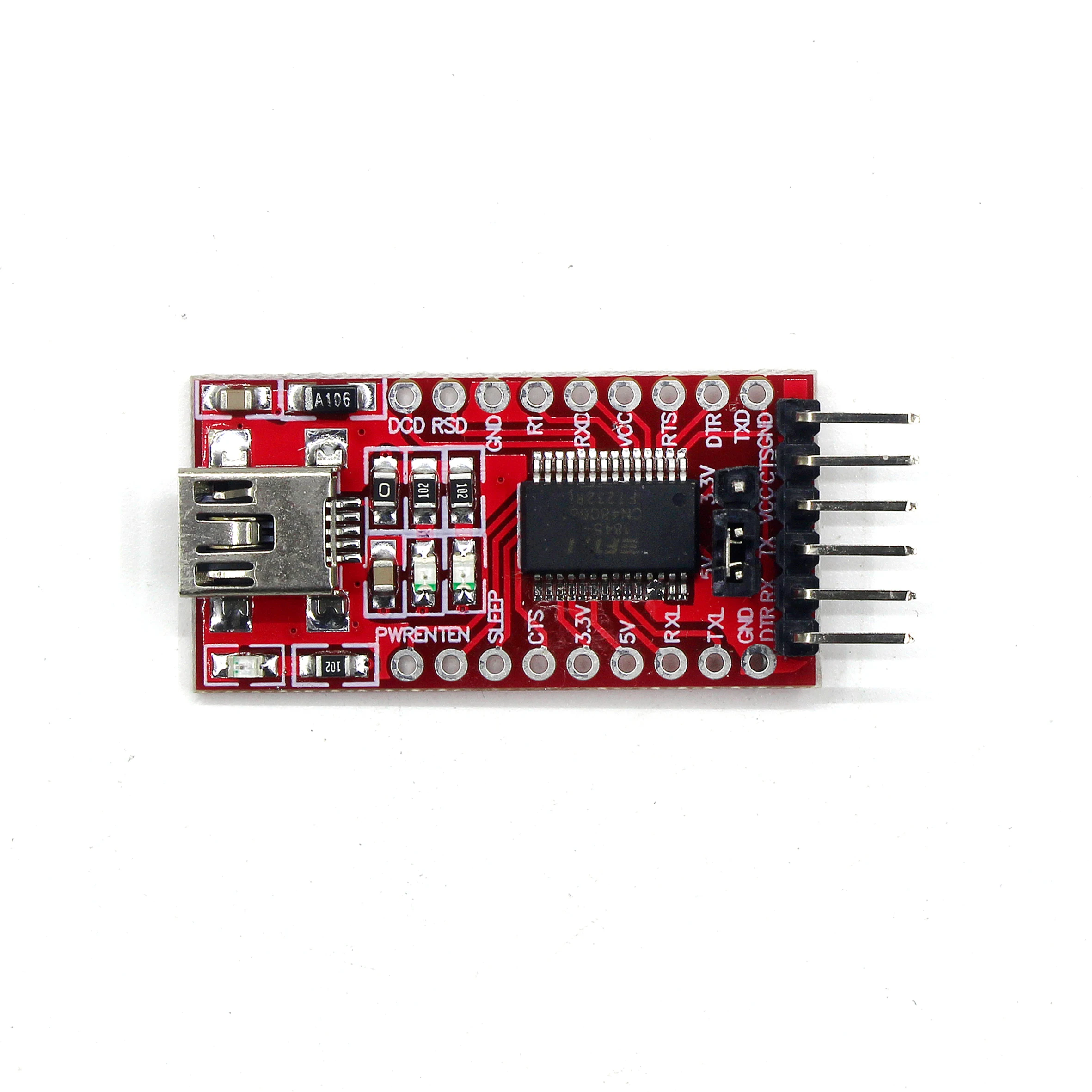 FT232RL FT232 FTDI USB 3.3V 5.5V to TTL Serial Adapter Module for Arduino FT232 Pro Mini Port USB TO TTL 232 Mini / Type-C USB