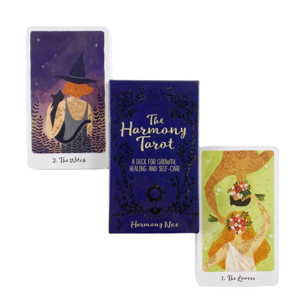 بطاقات التارو الوئام A 78 سطح السفينة أوراكل الإنجليزية رؤى العرافة الطبعة بوراد لعب الألعاب هدية