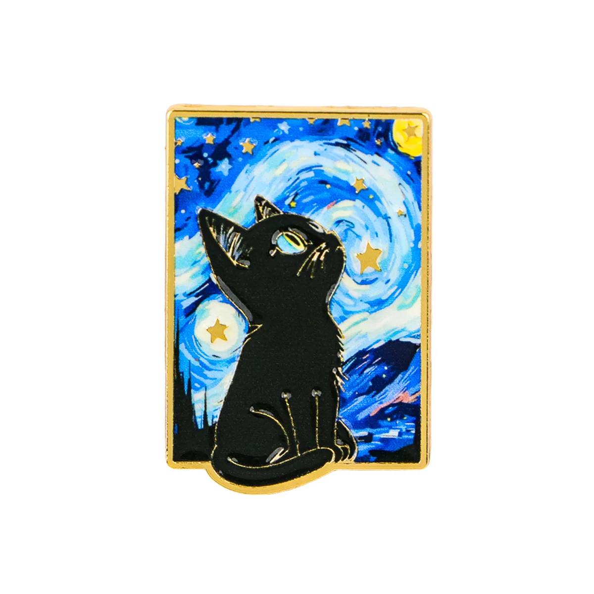 Wholesale 20/50/100/200pcs Cute Cat Enamel Pins Bulk Cartoon Lapel Brooch Badges Animal Pin Pack for Bag Jacket Collectible Gift
