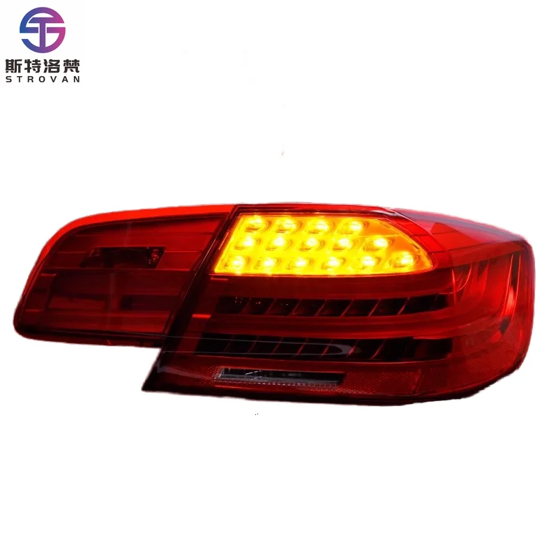 

STLF CLRAK Car Accessories for 3 Series M3 E92 LED Taillights 2005-2012 CSL Turn Signal Brake Rear Lamps Plug and Play Whole