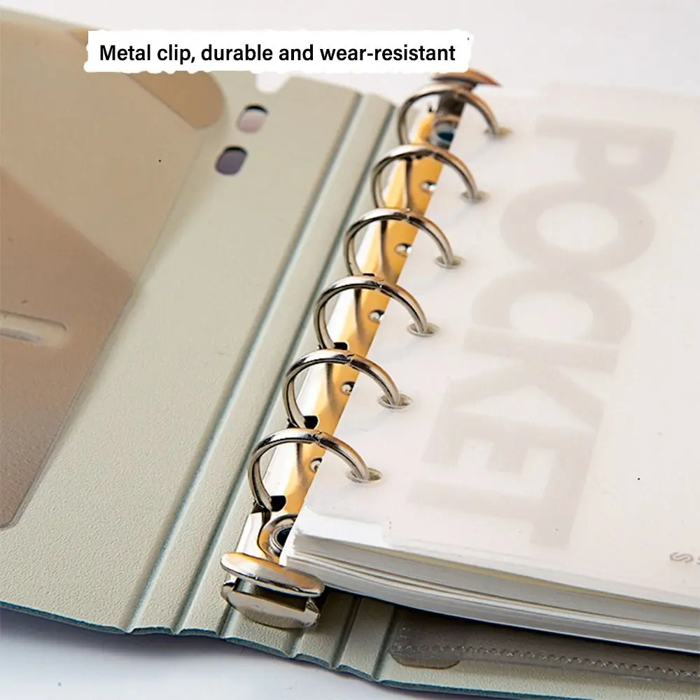 A7 Loose-leaf Notebook High Quality Morandi Color Removable Hand Account Book Diary Book Students Gift