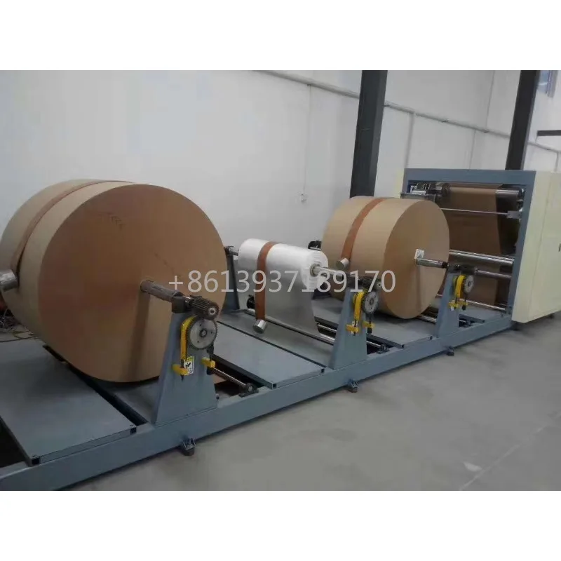 Multi-layer Kraft Paper Bag Machine 20-30kg Heavy Duty Paper Sacks Cement Kraft Paper Bag Machine Price