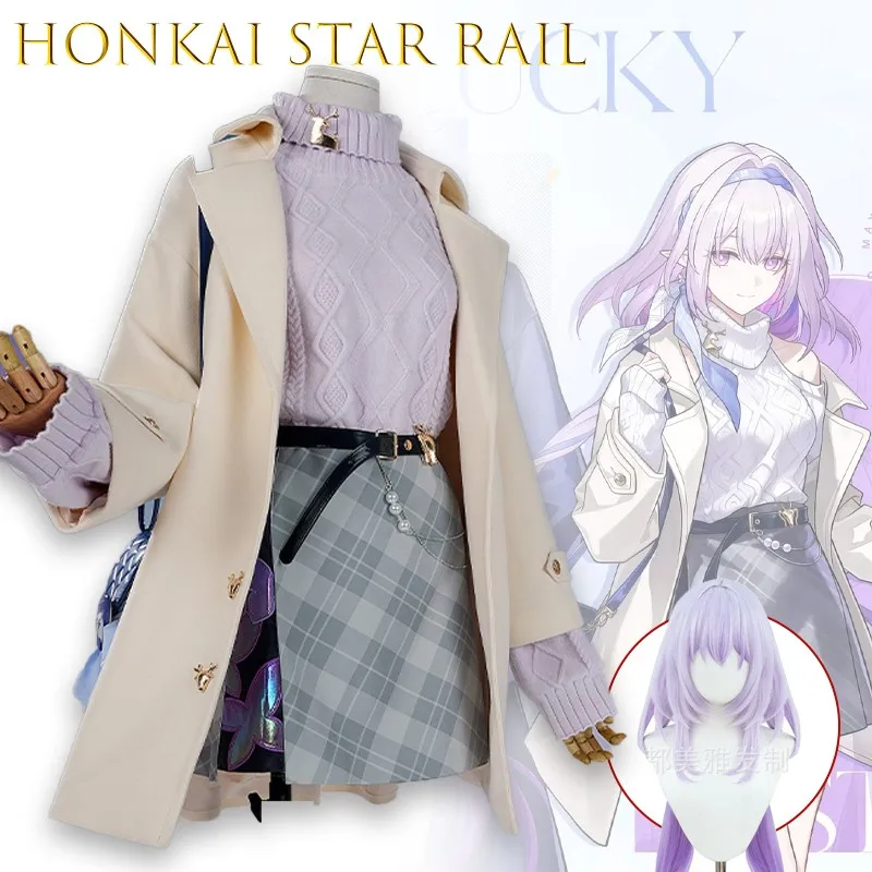 

Honkai Star Rail касторический кроссовер косплей disfraz для женщин ретро минималистичный стиль легкий модный наряд персонажа аниме на каждый день