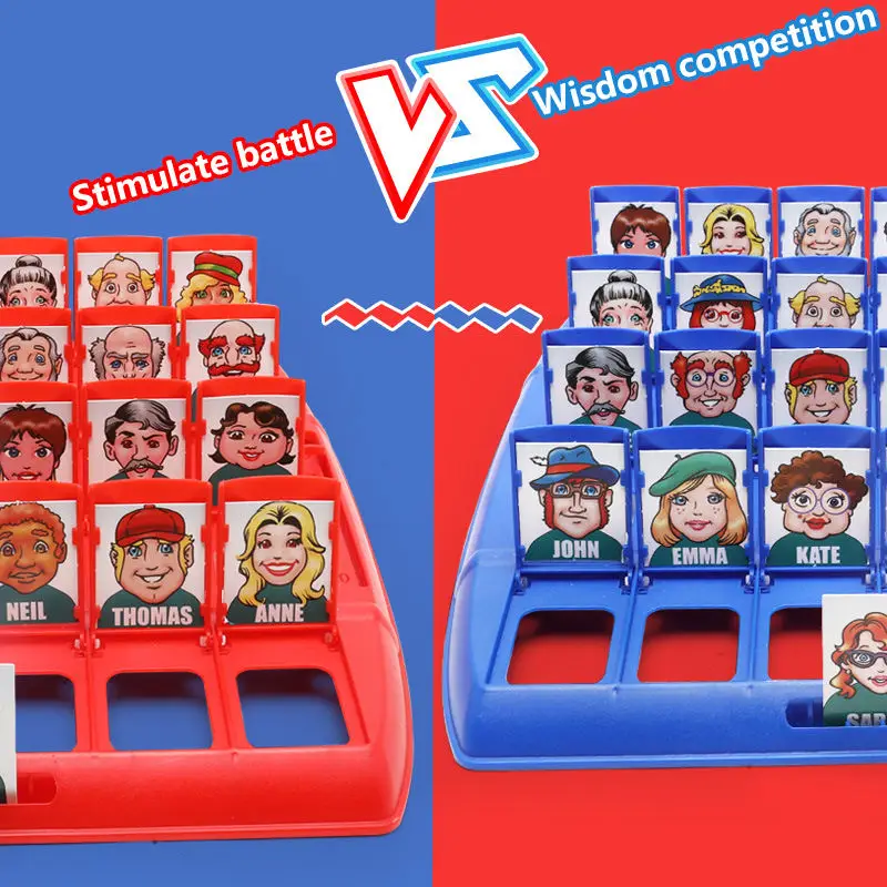 Guess Who I Am Board Game Toy Logical Reasoning Children's Parent-child Friend Interaction Game Puzzle Toys for Boy Girl Gifts image 3