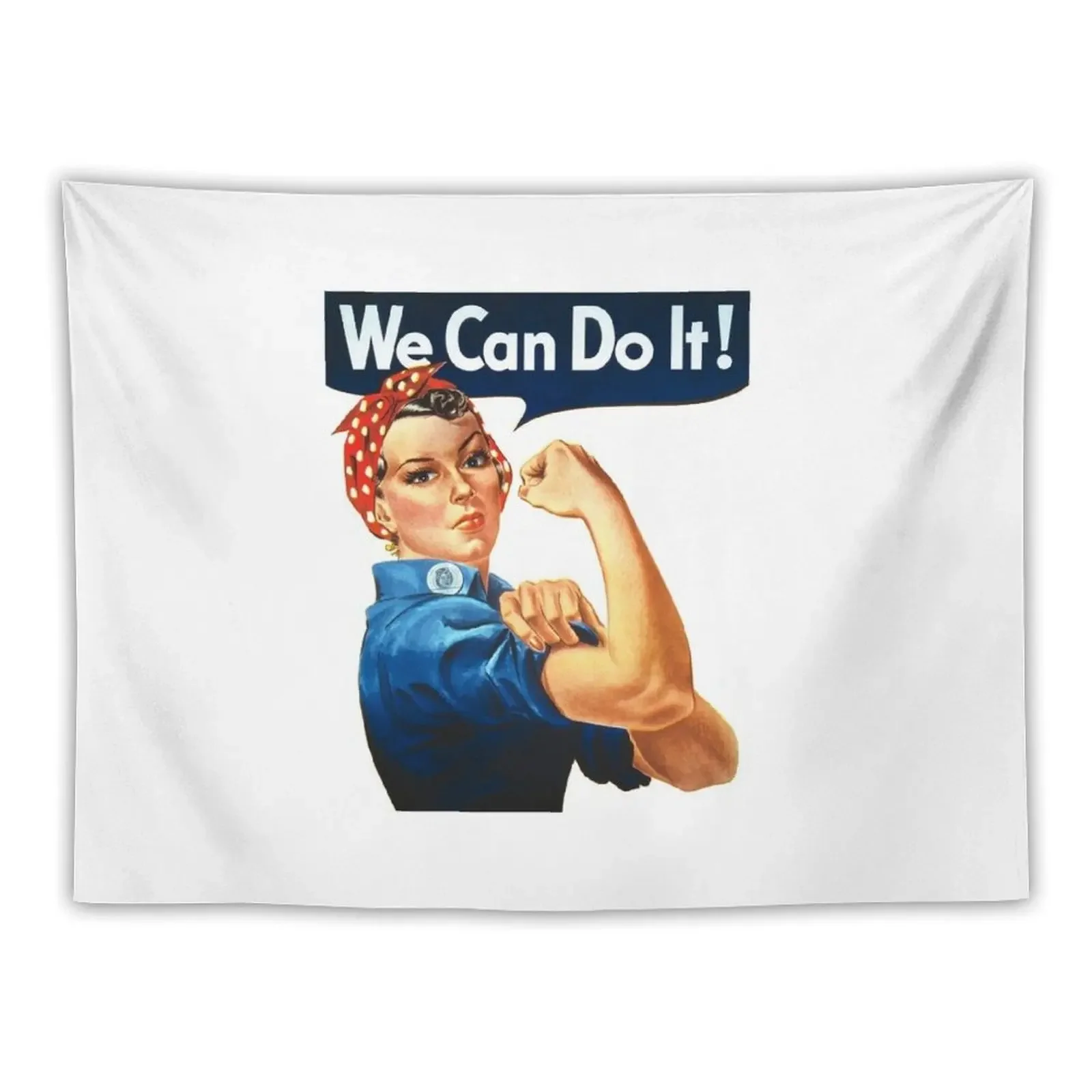 

Rosie the Riveter We Can Do It Tapestry Home And Comfort Decor Decorations For Room Tapestry