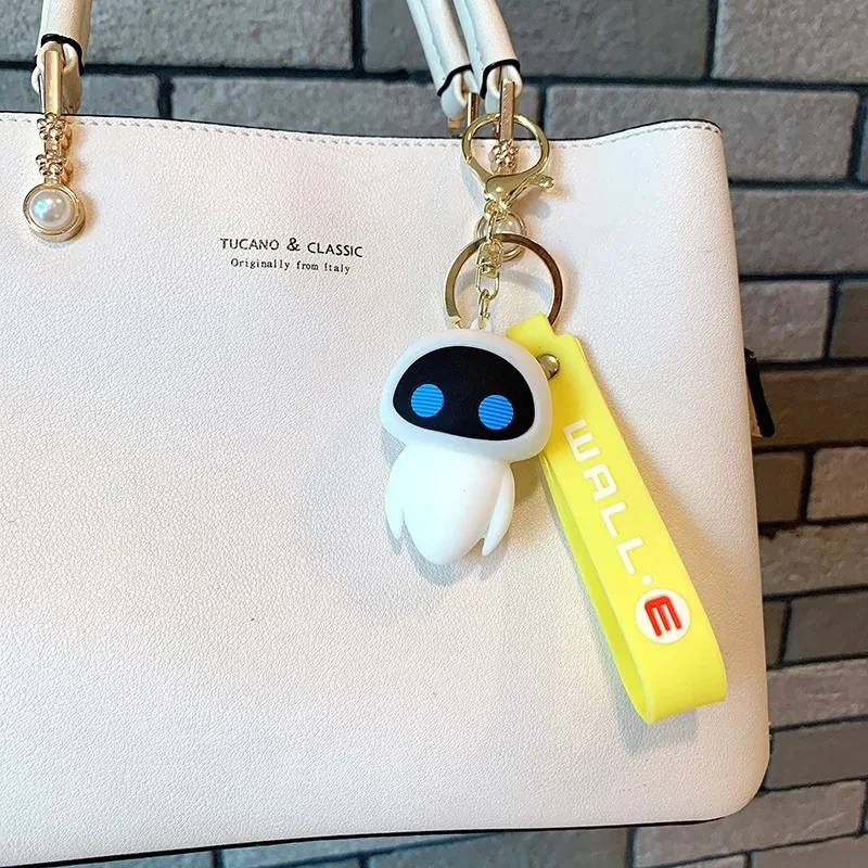 1/2/4個入り アニメ ウォーリー キーホルダー フィギュア 可愛い イーヴ 漫画 キーリング ペンダント 車の鍵 アクセサリー ジュエリー おもちゃ 誕生日プレゼント 友達へ