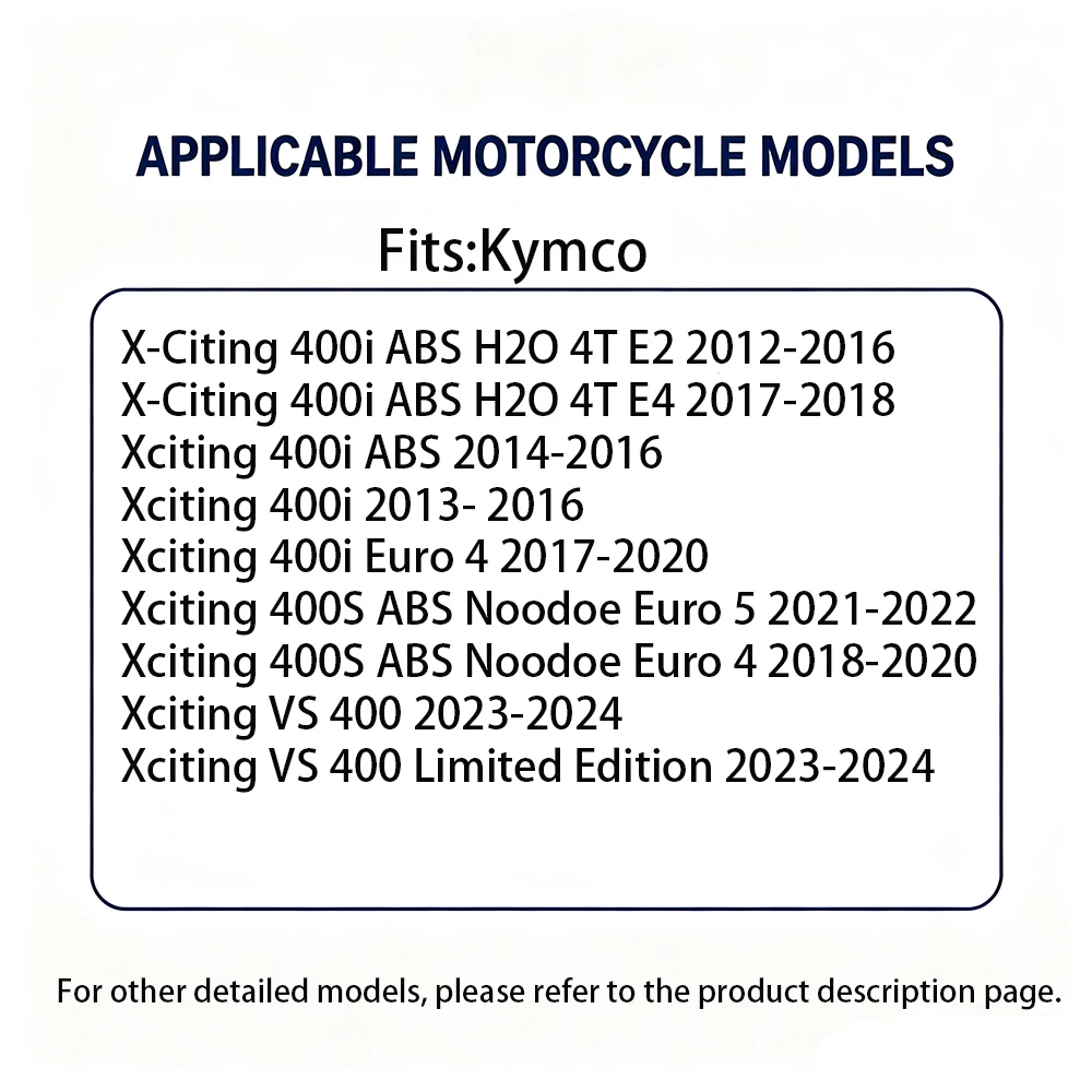 Clutch Drive Transmission Belt For Kymco Xciting 400i 400S ABS Noodoe Euro 5/4 VS 400 H2O 4T E2 E4 23100-LKF5-E01 23100-LKF5-E02