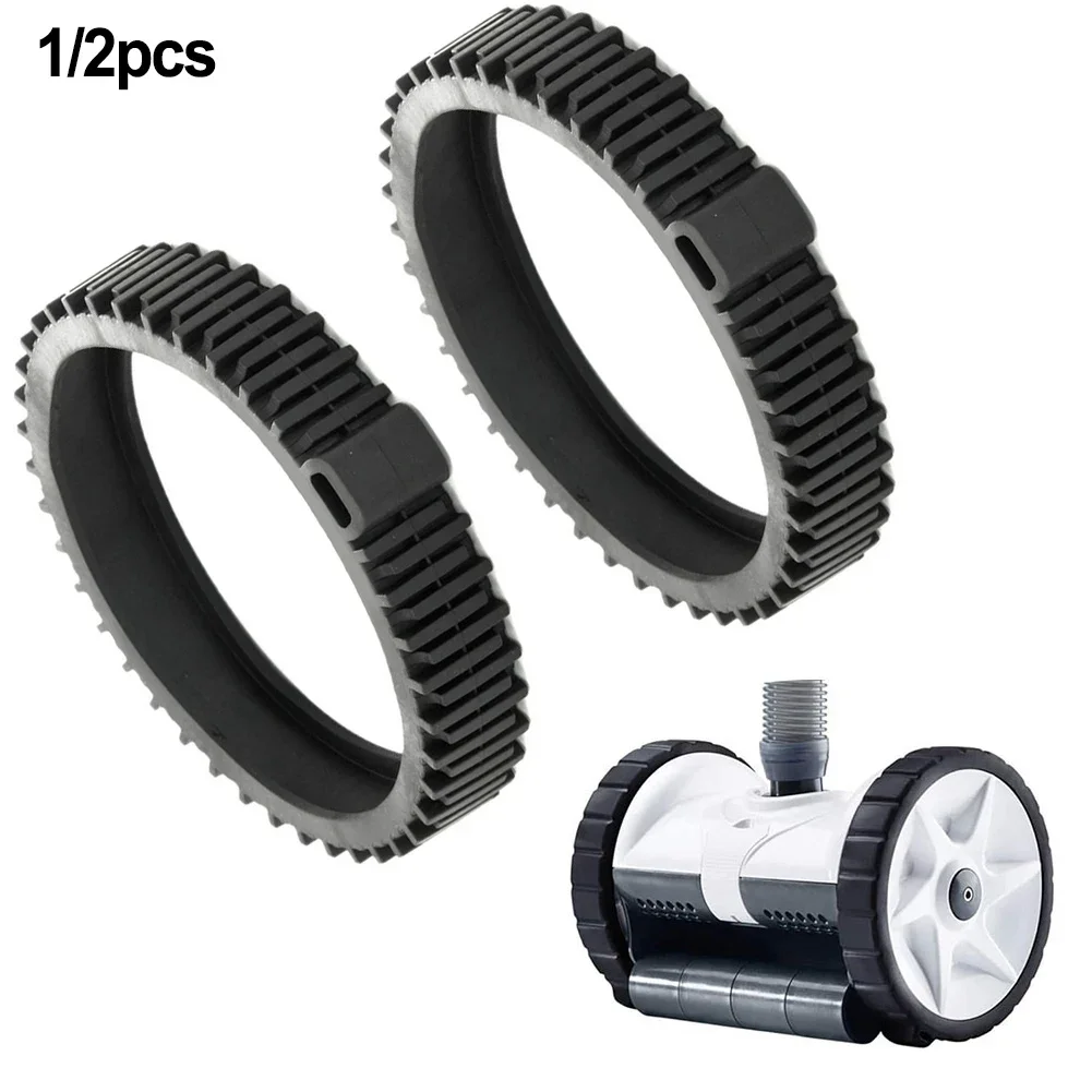 360482 V2 Replacement Tire Kit For Pentair For Rebel Pool Cleaner For Tucson Pool Cleaner Black Rubber Tires Long Lasting Use
