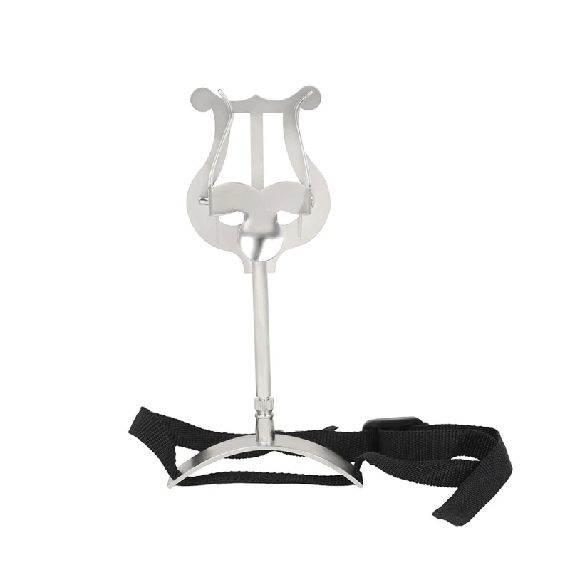 

Folder Band Lyre Music Clip Stand for Baritone Alto Lyre Alto Instrument Sheet Music Clip Lyre Tied to Holder Dropship