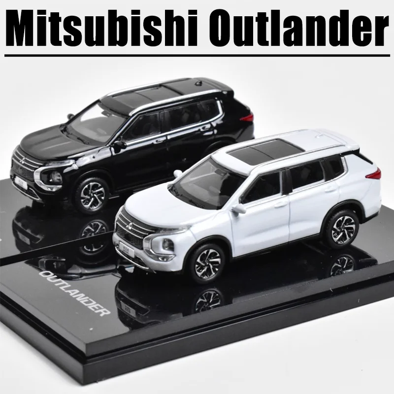 Original Factory 1/64 Mitsubishi Outlander Alloy Toy Motor Vehicle Diecast Metal Model Gifts