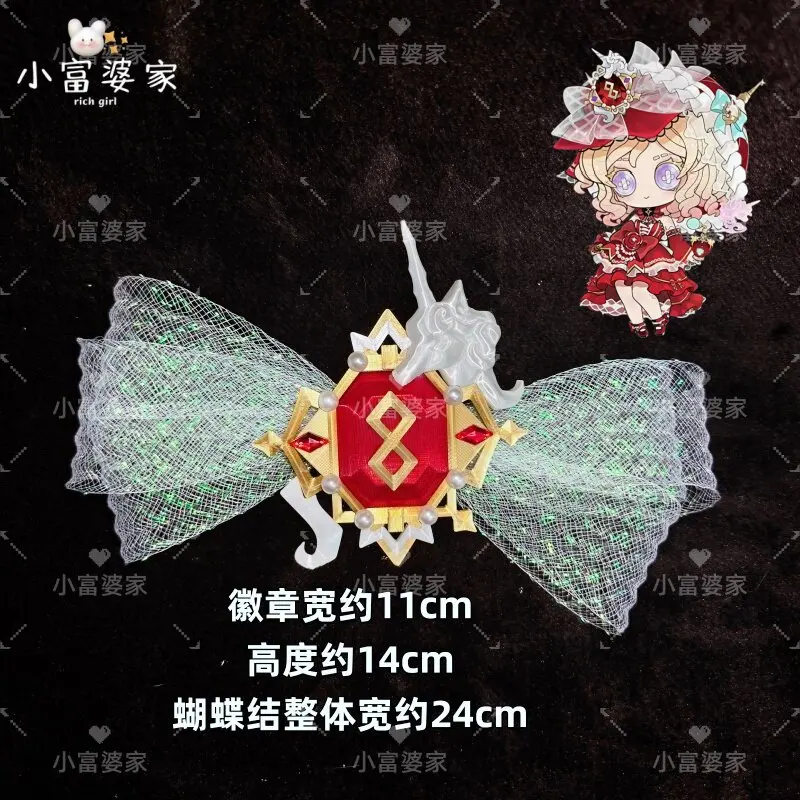Identity V Vera Nair Perfumer Beyond The Truth Star of Fragrance Cap Badge Coiffe Ornement de tête Ornement imprimé en 3D