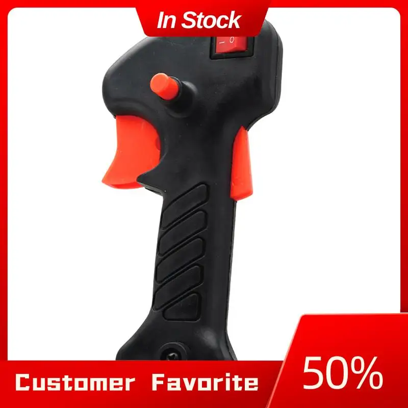 AT03 Maniglia del tubo superiore Cavo di attivazione dell'acceleratore Parti per decespugliatore in alluminio Accessorio Interruttore di controllo del decespugliatore Forniture da giardino