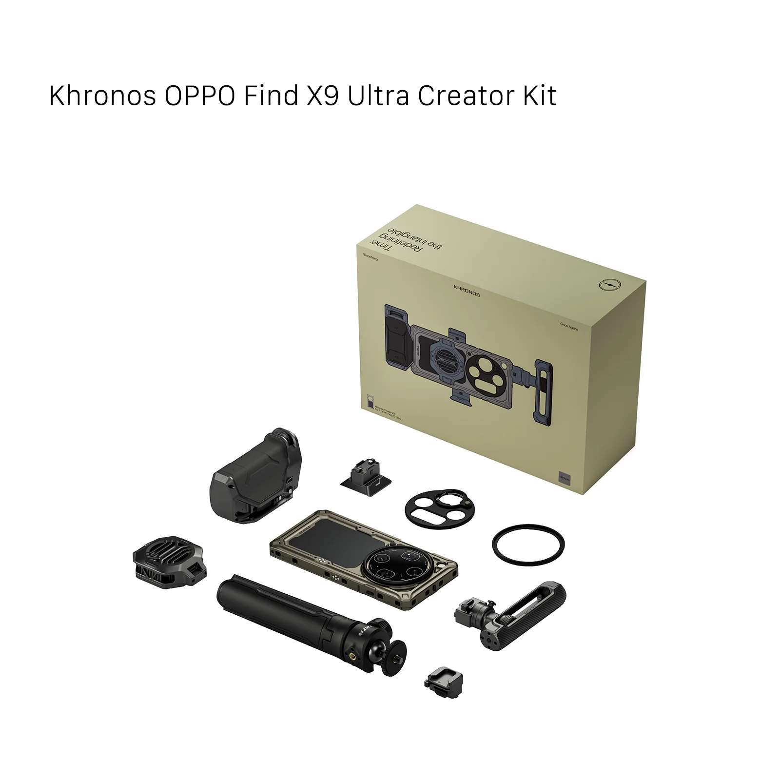 TILTA Khronos For OPPO Find X9 Ultra Creator Kit with 67mm Filter Adapter Focous PD Handle Quick Release Stick Tripod