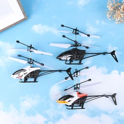 Remote Control Aircraft Helicopter Mini Drone Rechargeable Fall Resistant Induction Aircraft Primary School Toy Boy