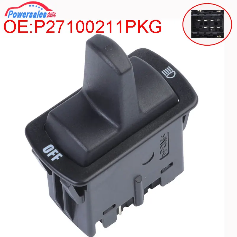 New Headlight Switch Headlamp Fog Light Control Button For Kenworth T2000 1997-2010 P27100211PKG 901-5402 9015402