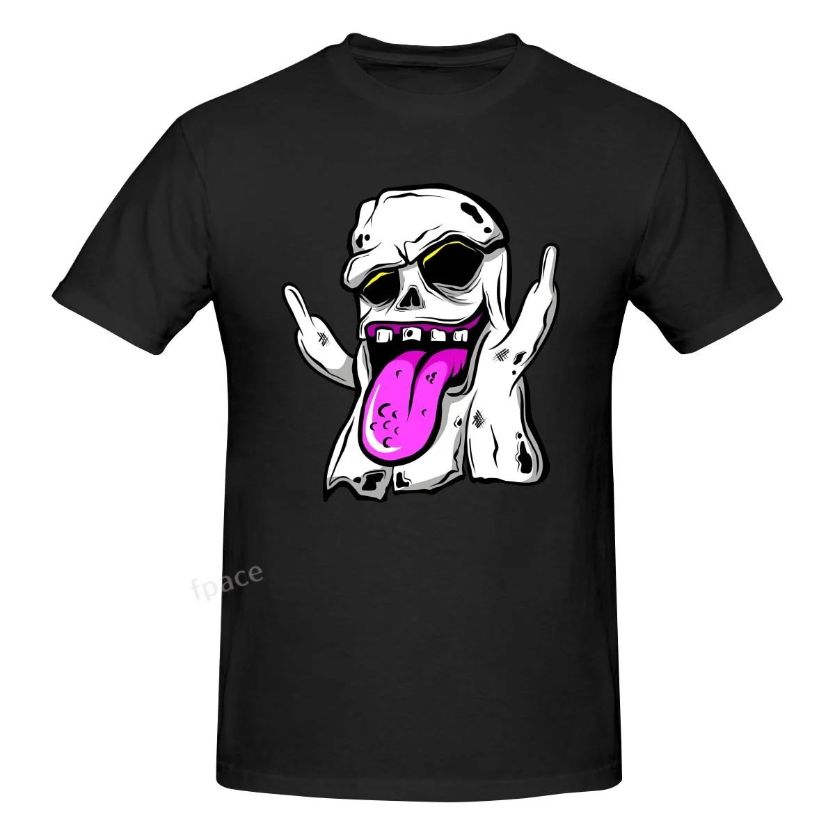 

Spoof Zombie Ghost Men's Basic Short Sleeve T-Shirt