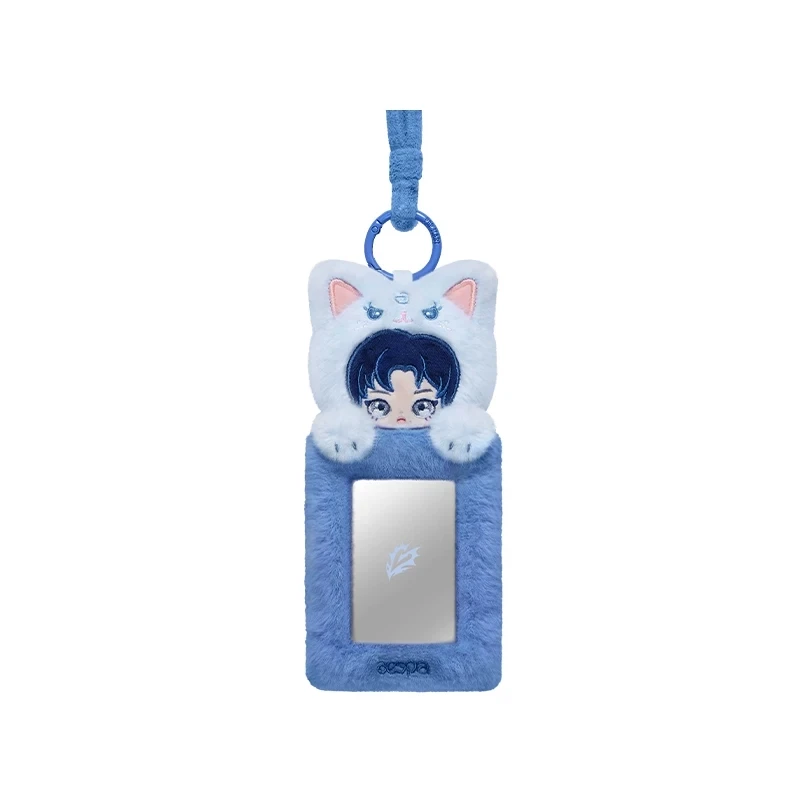 POP MART X Aespa Fluffy Club キャラクターカードホルダー公式本物の