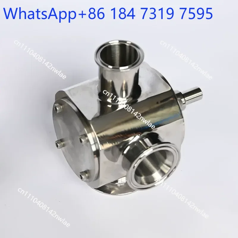 Pneumatic Three Way Rotary Filling Machine Quick Paste Valve High Clean Parts