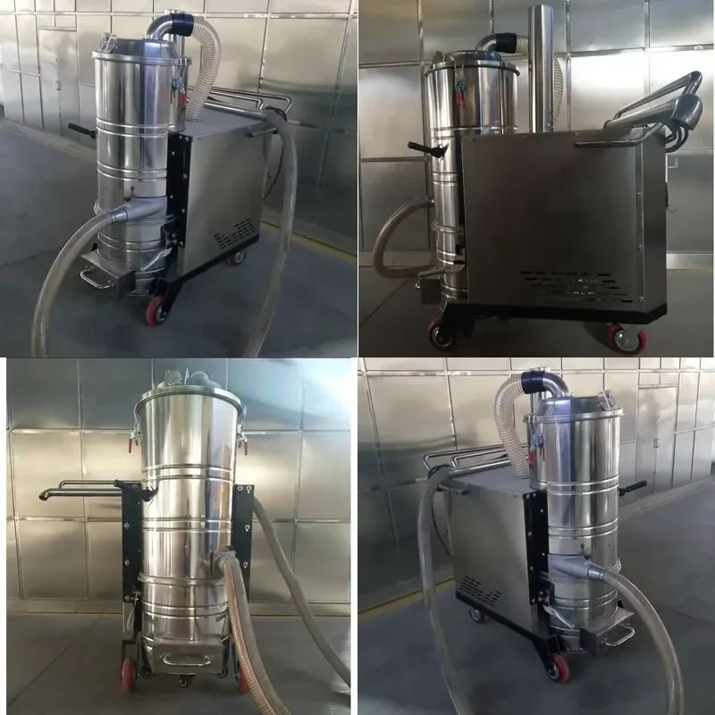 Heavy Duty High Power Industrial Hot Ash Vacuum Cleaner 380V with Self Cleaning Filtration System