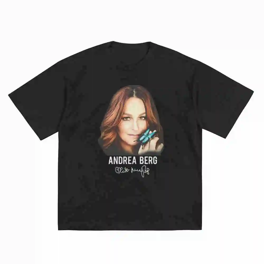 Andrea Berg Tour 2025 Short Sleeve Tee 100% Cotton T-Shirt