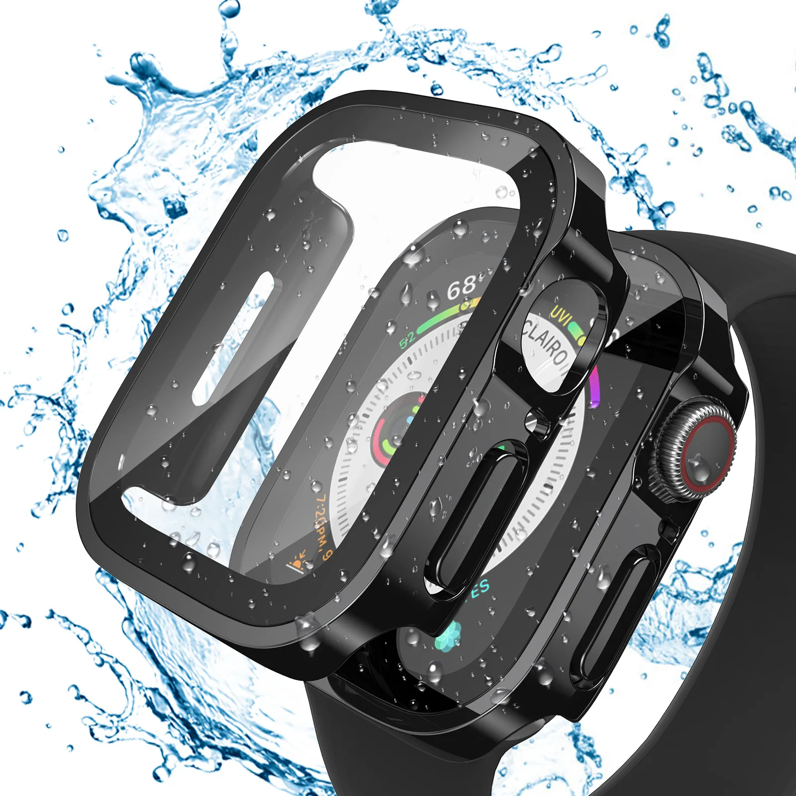 

Для Apple Watch Ultra 8 — защитный чехол с полным покрытием (емпиликат и удален)